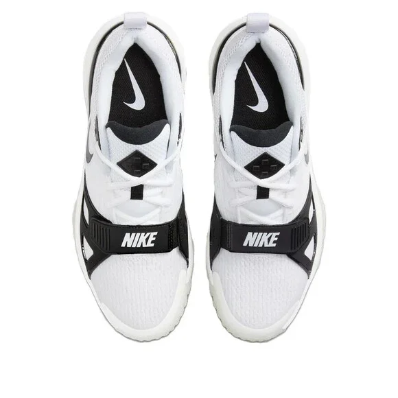 Nike Air Zoom Diamond Elite Turf DZ0503-103 Men's White Baseball Shoes DWA3633 - Picture 14 of 15